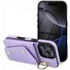 Puzdro Wallet Case WONDER pre Apple iPhone 16e, fialová