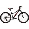 Detský bicykel Kross Hexagon JR 1.0 Black Red Silver 2022