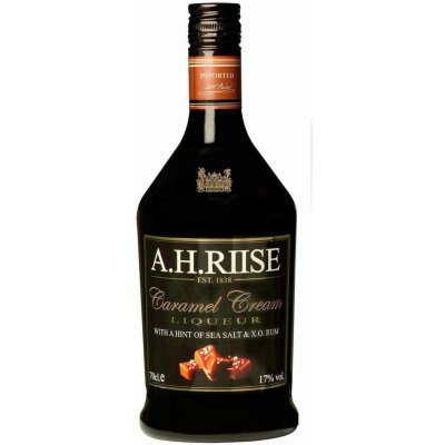 A.H. Riise Caramel Cream Liquer 17% 0,7 l (čistá fľaša)