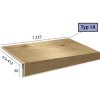 Karndean International Ecoline Step - Schod bez nosu - 1A /9525 Dub taliansky svetlý