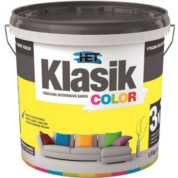 HET Klasik Color žltá sýta, 1,5kg