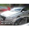 Deflektory na Peugeot 508 2011-2018 (predné)