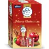 Glade Merry Christmas GLADE Warm Apple Pie vonná sviečka 112 g + GLADE Warm Apple Pie difuzér 50 ml