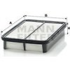 Vzduchový filter MANN-FILTER C 2731/1
