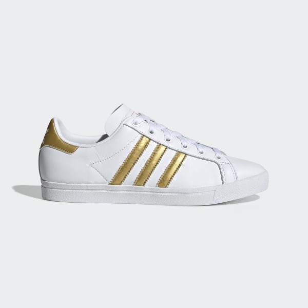 adidas Coast Star W white/gold