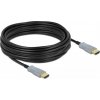 Delock - High Speed - HDMI kabel - HDMI s piny (male) do HDMI s piny (male) - 10 m - optické vlákno - černá - podporuje 4K, Active Optical Cable (AOC)