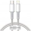 Baseus CATLGD-A02 USB-C (M) - Lightning (M), 2m, bílý
