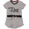 DIRKJE Šaty C-SO JOYFUL LETS ROCK 62 White-Black