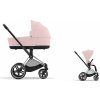 Cybex Platinum CYBEX Priam Set peach pink 2025 chrome with black details