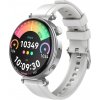 XO smartwatch GT4 Mini unisex 22 jazykov v ponuke IP68 Amoled Strieborná