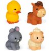 Stříkající hračka do vody Domácí zvířátka Janod 4 ks