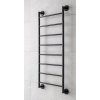 PMH Niklas 2 elektrický sušiak uterákov 657x952mm 54 W,elektr.kábel vľavo,Čierny PMH NI2B-LK