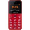 Mobilní telefon myPhone Halo Easy Červený a stříbrný