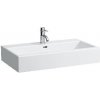 Laufen Living - Umývadlo, 80x46 cm, s 1 otvorom na batériu, biela H8174360001041