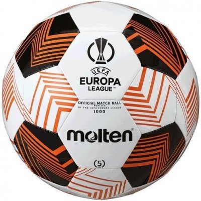 Molten F5U1000-34 UEFA EUROPA LEAGUE Futbalová lopta, biela, 5