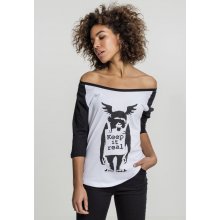 Ladies Banksy Ape Raglan Tee