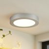 Prios LED stropné svietidlo Edwina, strieborná, 23 cm, sada 10 ks