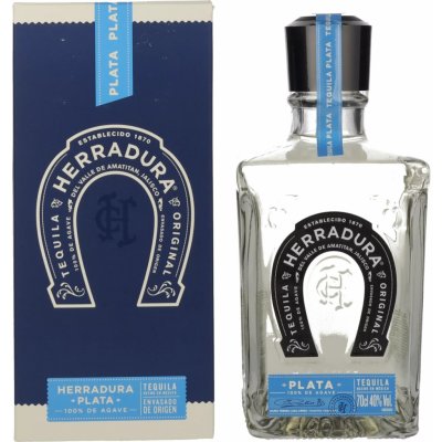 Herradura Plata 40% 0,7 l (kartón)