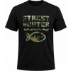 Tričko LK Baits Street Hunter Čierne/Camo Veľ. L
