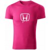 T-ričko Honda pánske tričko Farba trička: Purpurová, Farba potlače: Biela, Veľkosť: L