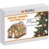Ruhhy 22905 Sada vykrajovačov 3D perníková chalúpka