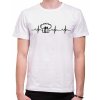 Fajntričko Tričko - EKG Kuchár, Farba biela, Strih/ Variant Pánsky/UNISEX