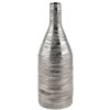 Váza, kamenina, strieborná/hnedá, v. 44,5cm * (DOPREDAJ)|Ego Dekor