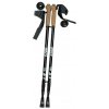 Sedco Trekové palice NORDIC WALKING ALU7075 čierne vel. 65-140 cm - černá