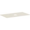 Hansgrohe Xevolos E Doska pod umývadlo, 98x55 cm, výrez uprostred, matná béžová 54329780-HG