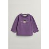 TRIČKO GANT ARCHIVE SHIELD LS T-SHIRT BORDEAUX PURPLE