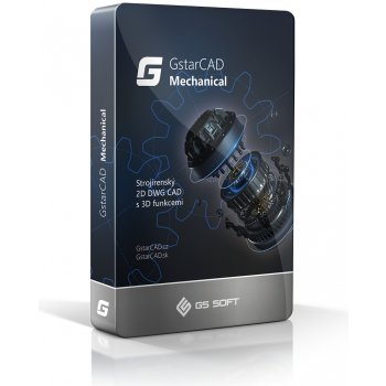 GstarCAD 2024 Mechanical, SLM, new bez abonentnej služby Subscription