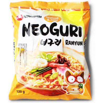 Nongshim Neoguri Ramyun Pikantná polievka Morské plody 20 x 120 g