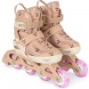 Konges Sløjd Detské inline korčule svietiace Cherry Blush 31-36