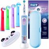 Elektrická zubná kefka pre deti Oral-B Vitality Pro D103 Frozen Sada