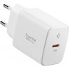 Spigen Essential rýchlonabíjací adaptér 20W s portom USB-C - biely ACH08701 - možnosť vrátiť tovar ZADARMO do 30tich dní