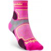 Dámské běžecké ponožky Bridgedale Trail Run Ultra Light T2 Coolmax Sport 3/4 Crew Womens pink - S (3-4,5) / EU 35-37 / 21-23 cm