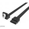 AKASA - Proslim SATA kabel 90° - 100 cm AK-CBSA09-10BK