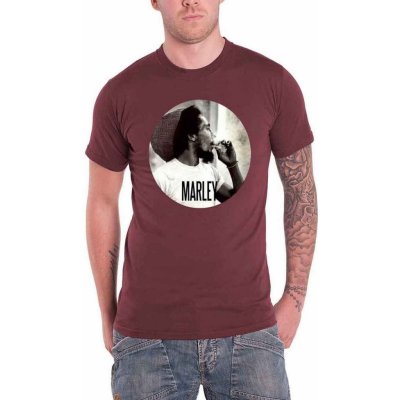 Sonstige Bob Marley tričko pre mužov/dámy unisex RO3294 hnedé