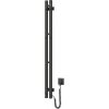 Navin Elektrický sušiak na uteráky s term. SILOUETTE 187W/230V 120,6cm IP44 čierna pravá NV0012 + záruka 3 roky zadarmo + záruka 3 roky zadarmo