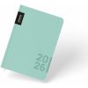 Pastelini A5 denní 2026 zelená