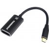 Redukcia PremiumCord adaptér USB-C na DisplayPort DP1.4 8K @ 60Hz a 4k @ 120Hz (KU31DP10)
