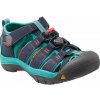 Sandále KEEN NEWPORT H2 CHILDREN Kids, hawaiian blue/green glow veľkosť US 8