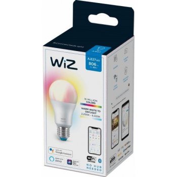 WiZ LED RGBW Stmievateľná žiarovka A60 E27/8W/230V 2200-6500K CRI 90 Wi-Fi -WiZ WI0003