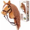 kôň na tyči Hobby Horse HOPPIHORSE Gaštanová hnedá