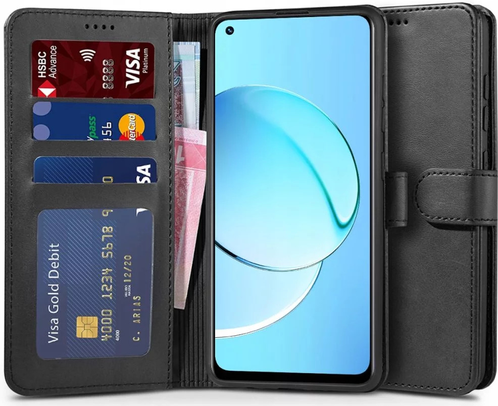 Púzdro TECH-PROTECT WALLET REALME 10 4G čierne