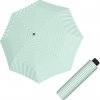 DOPPLER Fiber Havanna Sailing Day Mint - dámský skládací deštník bílá 7223165SD02