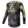 Alpinestars Racer HOLLOW tmavo žltý maskáčový