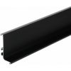 Gola XG20 vodorovný L profil – 2900 mm, matná čierna 2,9m