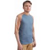 Cyklistický dres POC MTB Pure 3/4 Jersey modro-hnedý S
