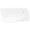 Klávesnica s myšou Connect IT Combo CKM-7804-CS, CZ/SK (CKM-7804-CS) biela
